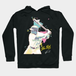 Ken Griffey Jr The Kid Basketball Legend Signature Vintage Retro 80s 90s Bootleg Rap Style Hoodie